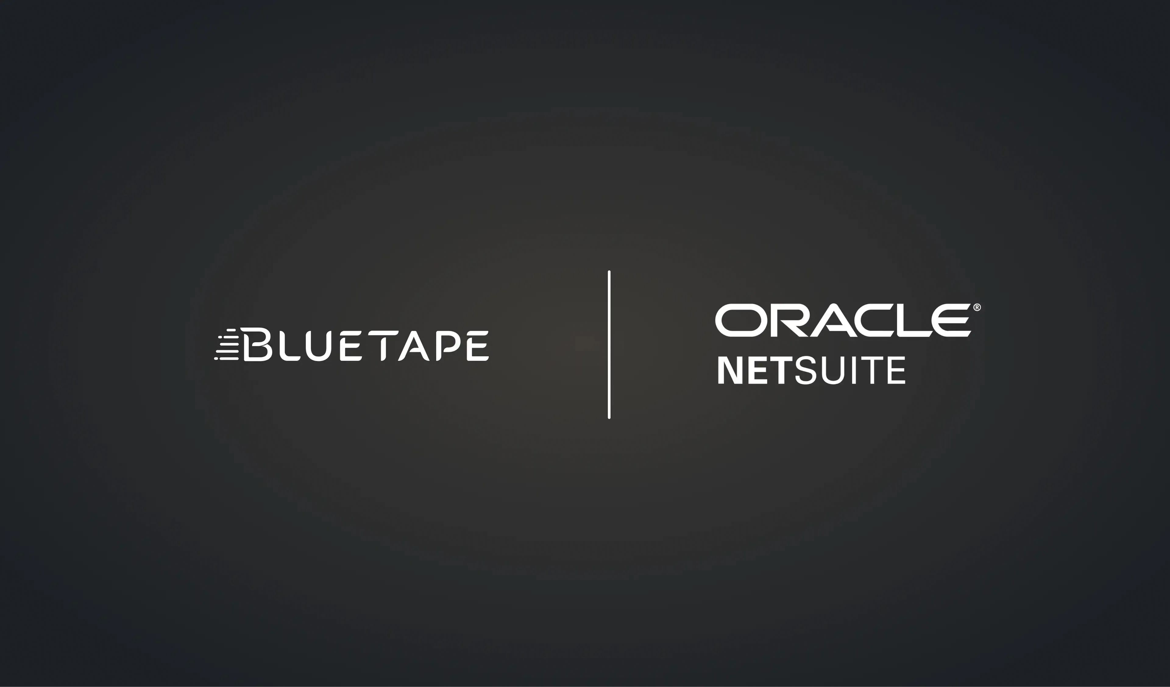 BlueTape integrates with Oracle Netsuite