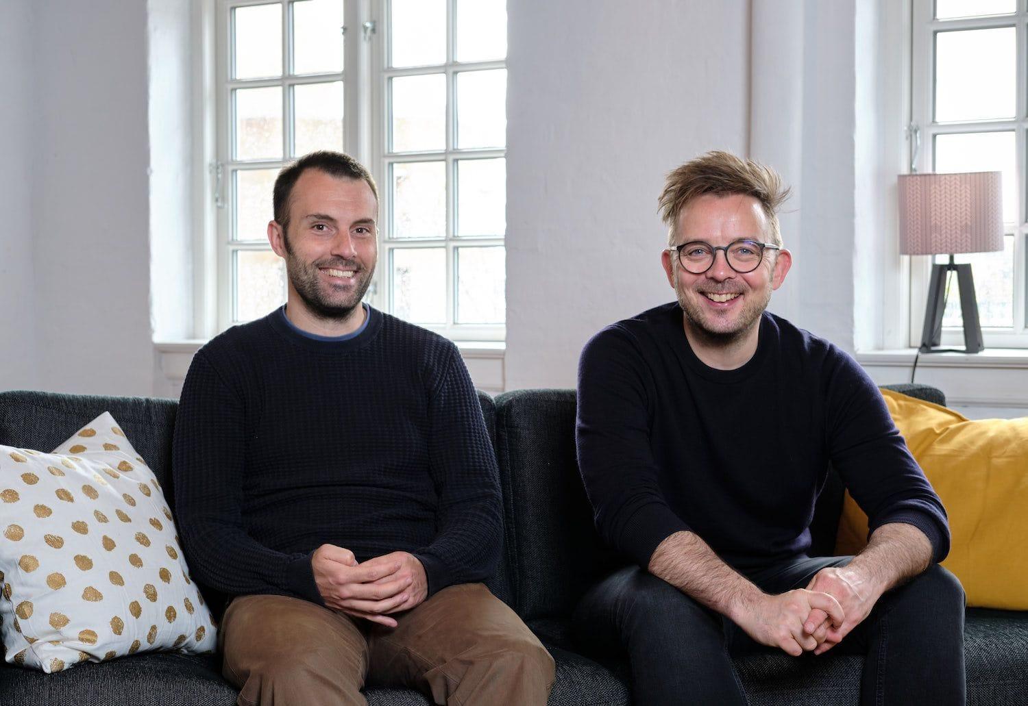 Henrik and Dario, the founder of Cetainly.