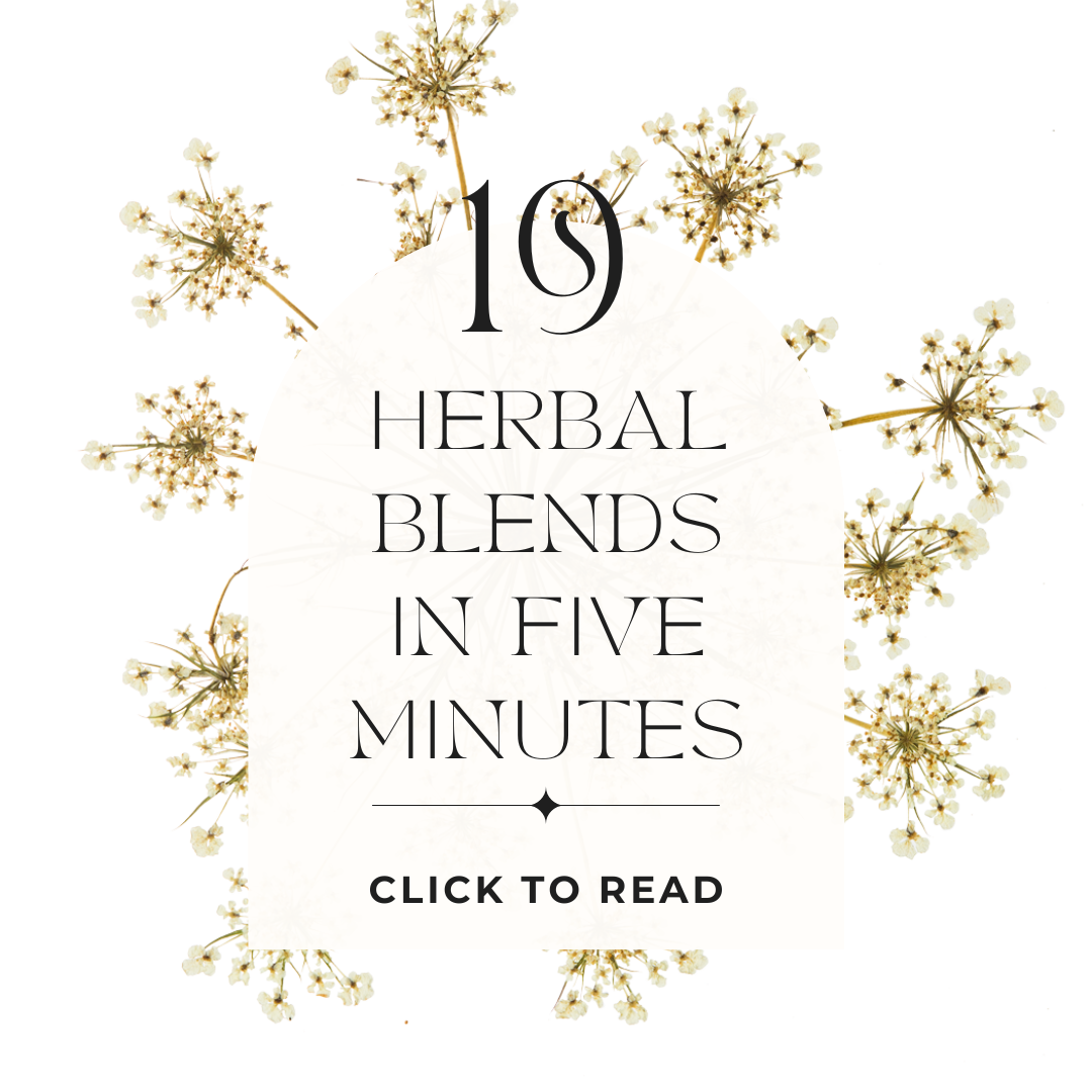 Day 19 - 30 Days of Tea Challenge floral infographic