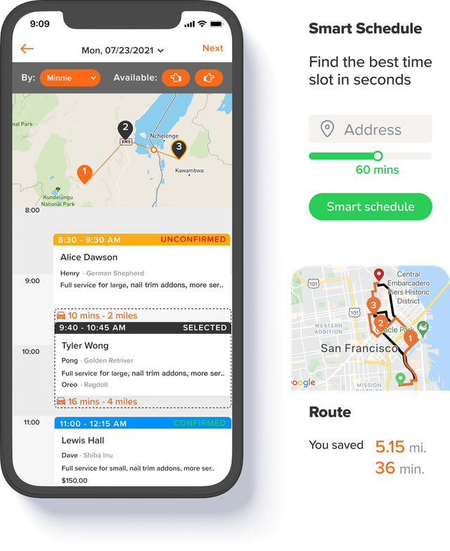 Mobile Pet Grooming Software MoeGo