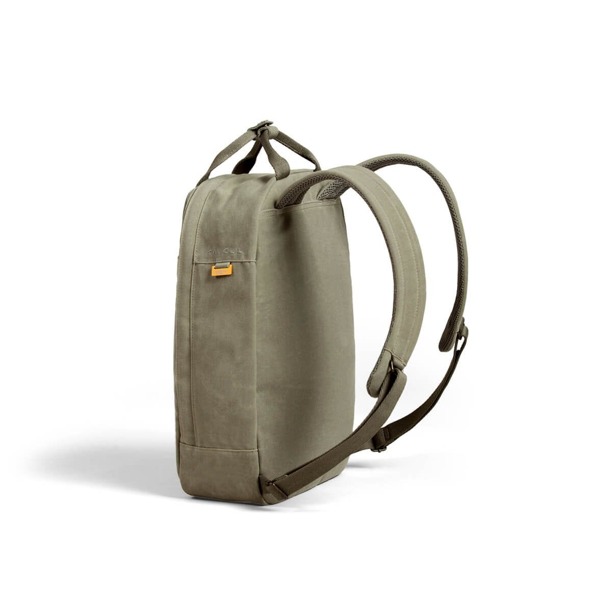 Olive Green Slim Pro Backpack | Sleek & Sustainable - Day Owl