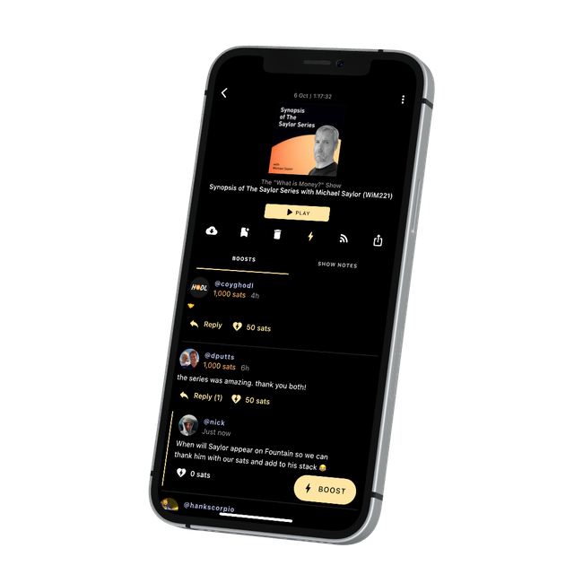 Fountain The podcast app that pays