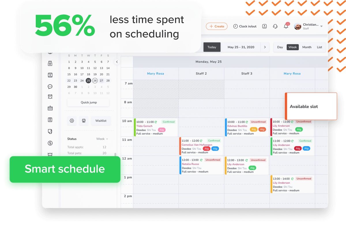 Pet Grooming Salon Software MoeGo