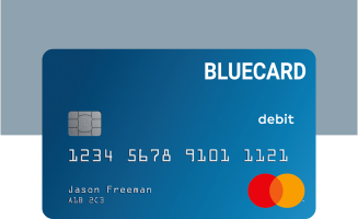 Bluecard Standard Debitkarte