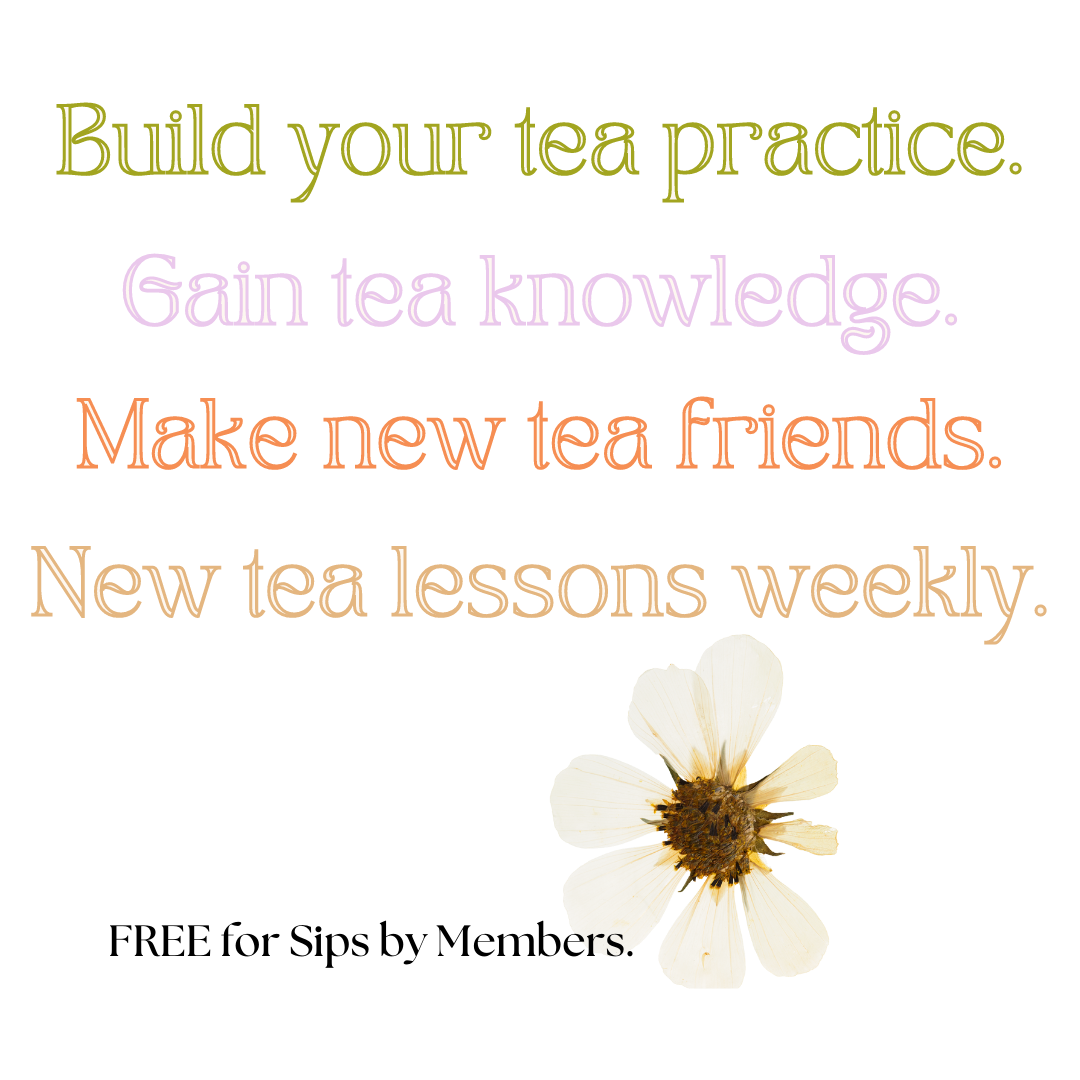 Start any day or time. Drink a daily cuppa. New tea lessons daily.