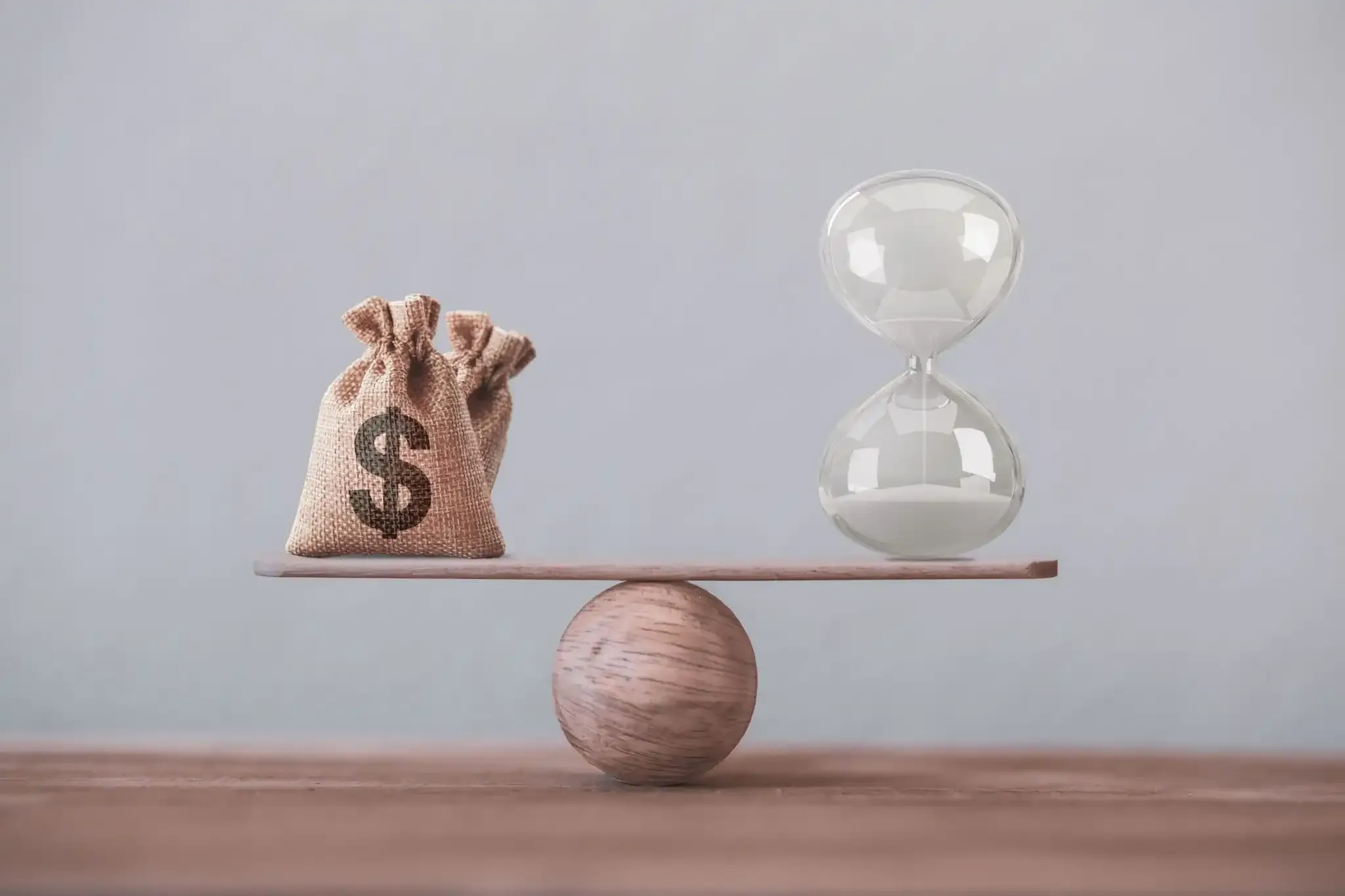 Money and time balancing