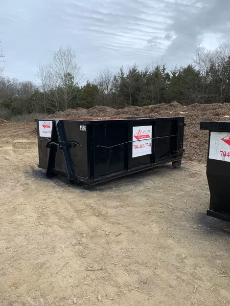 Various dumpster sizes available at Arrow Disposal to fit any project.