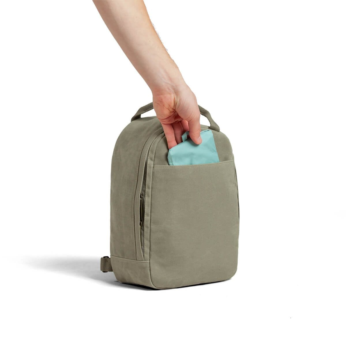 Olive Green Slim Pro Backpack | Sleek & Sustainable - Day Owl