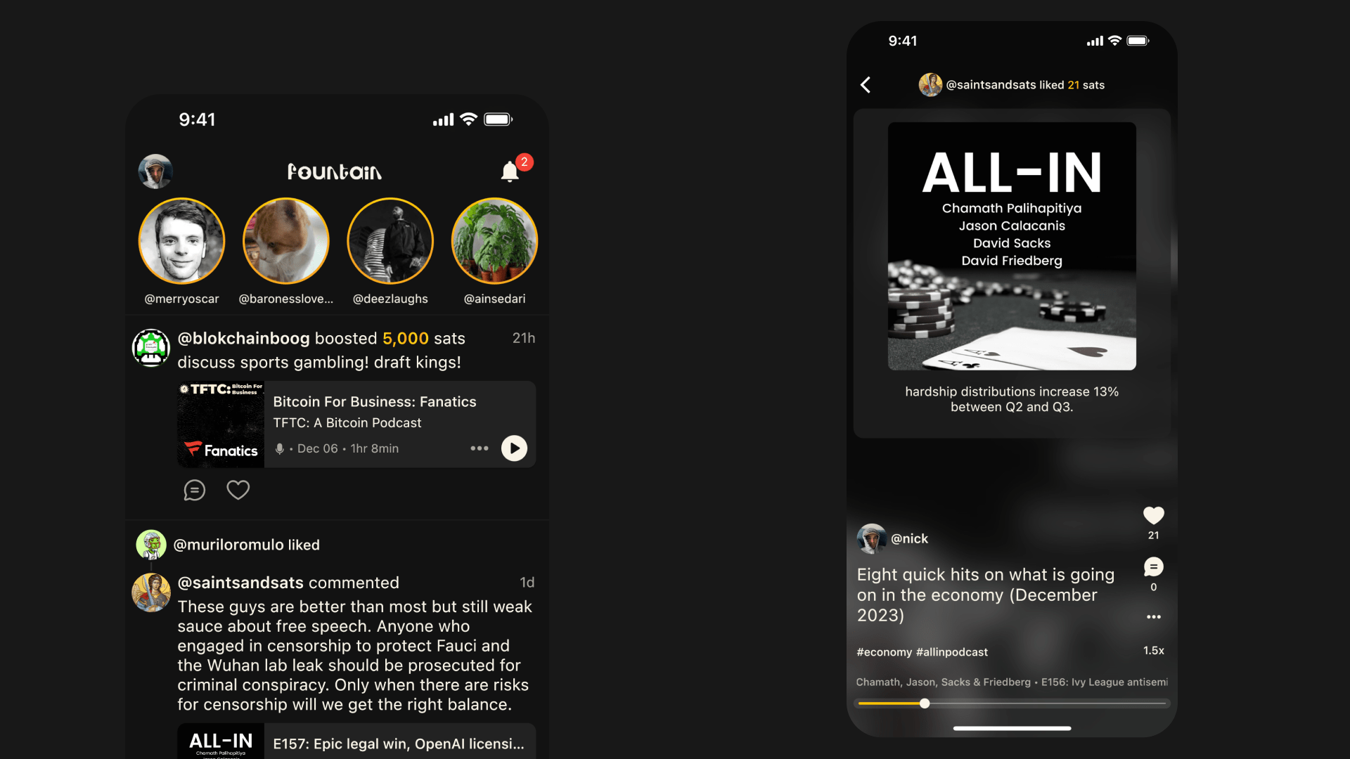 Fountain ∙ Podcasts powered by community