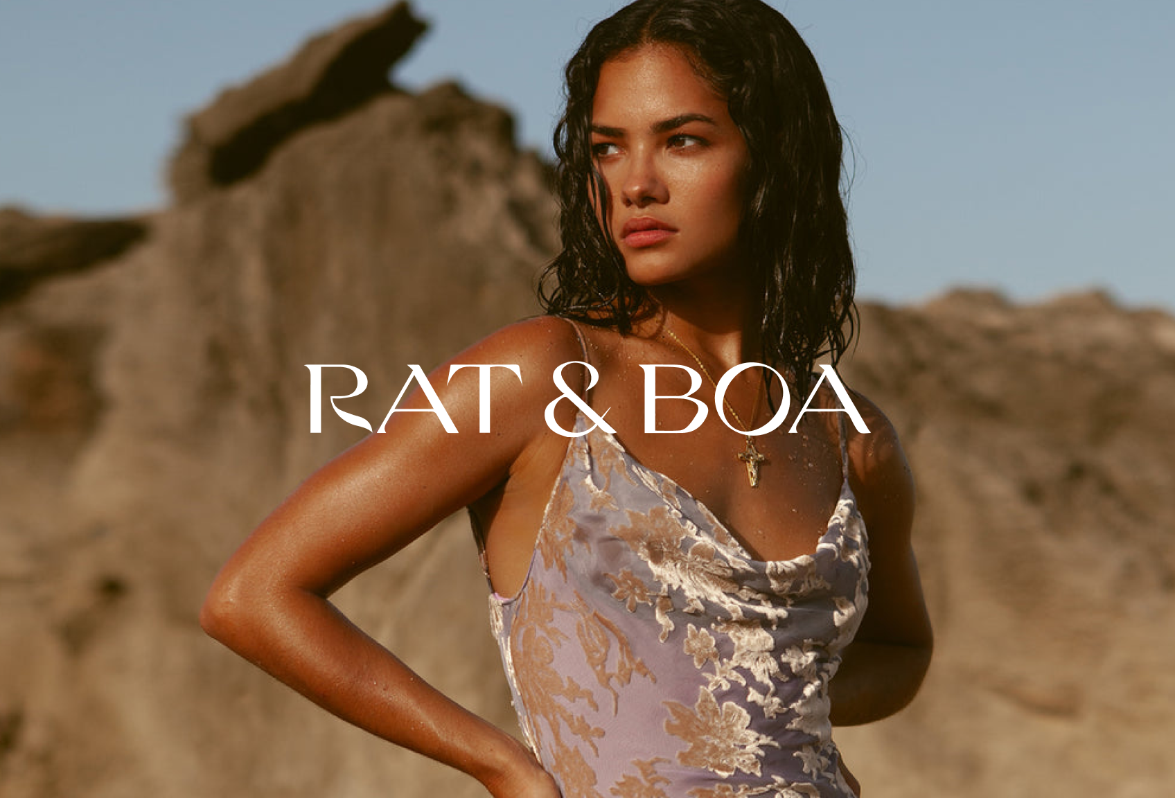 Marketing image from Rat&Boa with their logo for over the top.
