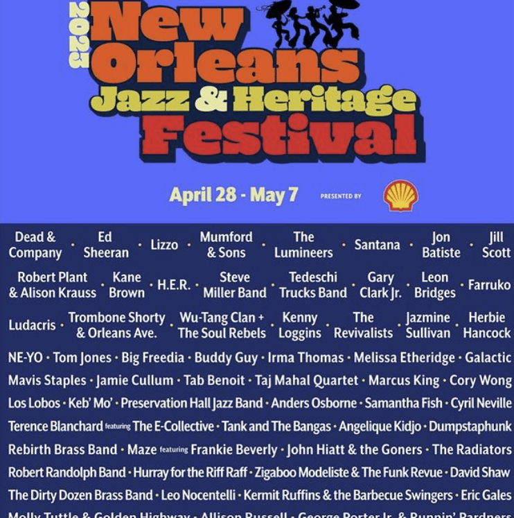New Orleans Jazz fest