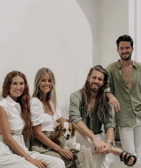 Club Life Design. Image of Marie, Jake, Raquel and Miguel: Founders of CLD.