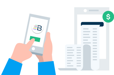 Credit card payment processing icon