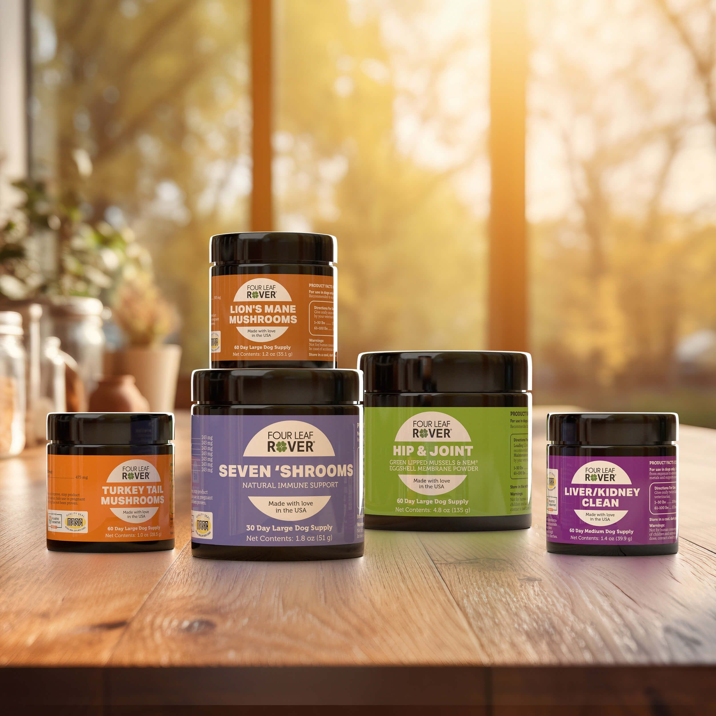 Four Leaf Rover - Super Premium Supplements for Dogs