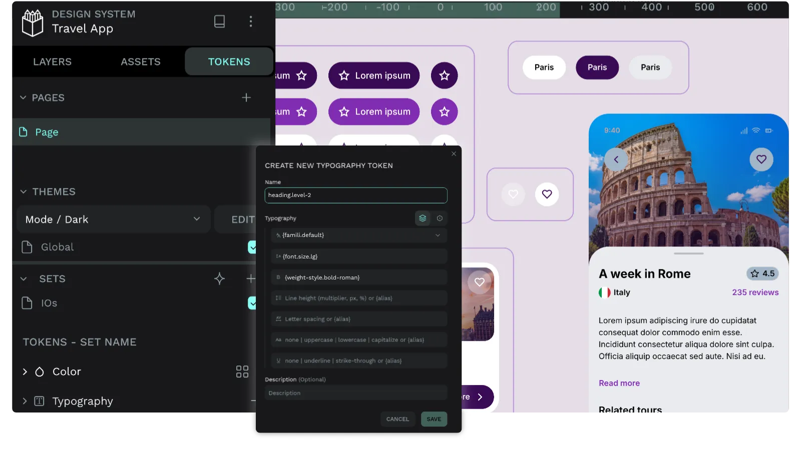 App project in penpot.