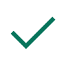 green checkmark