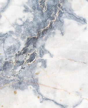 blue and white marble effect wall mural