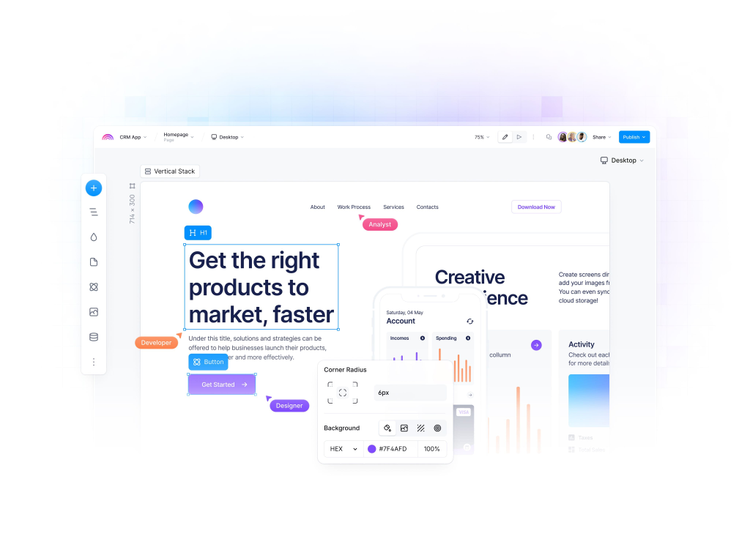 Plasmic | Build powerful apps fast— without the limits