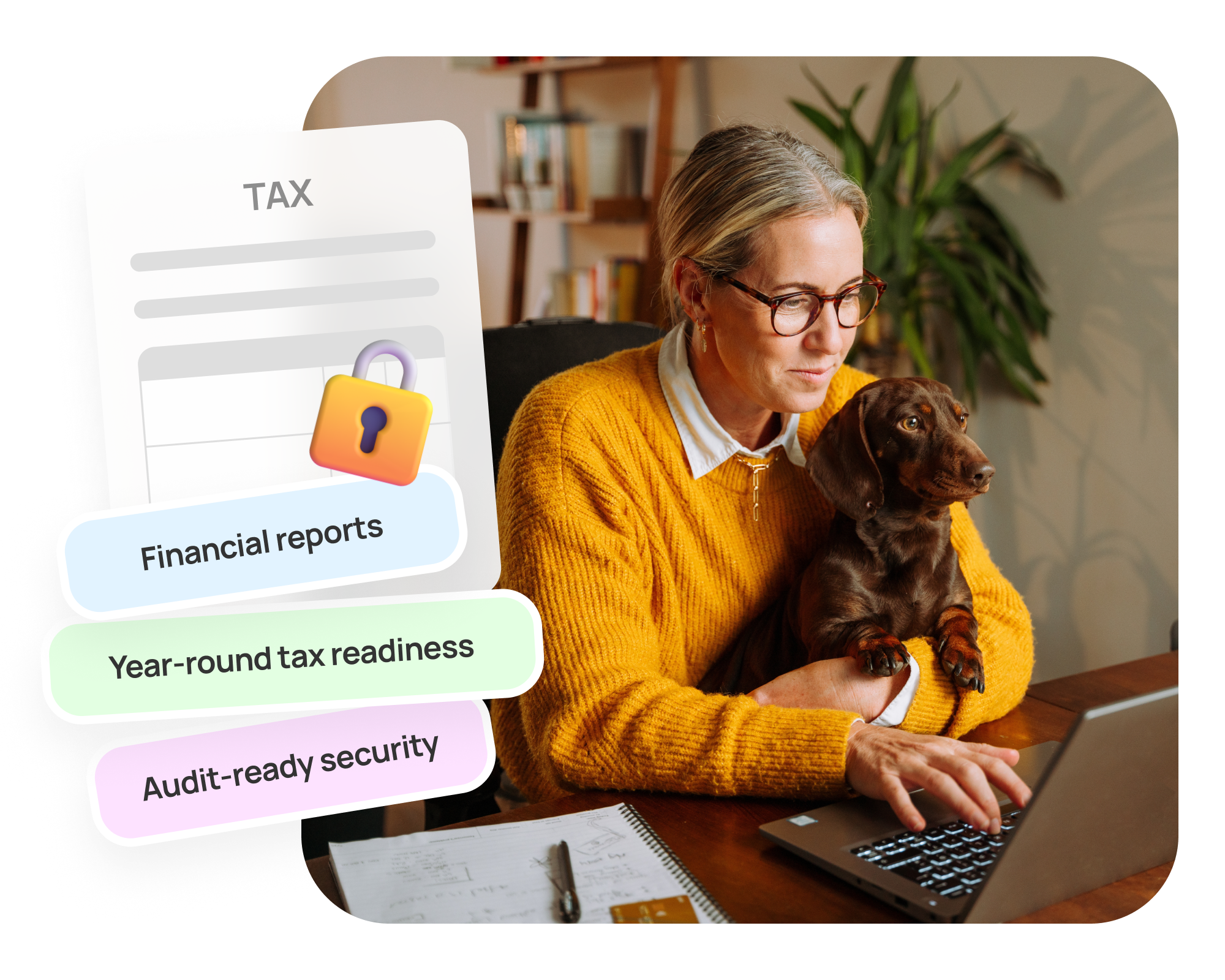 Illustration of MoeGo tax features