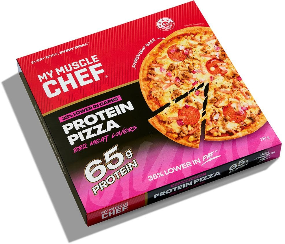 My Muscle Chef BBQ Meat Lovers Protein Pizza
