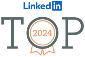 LinkedIn Top 50 badge