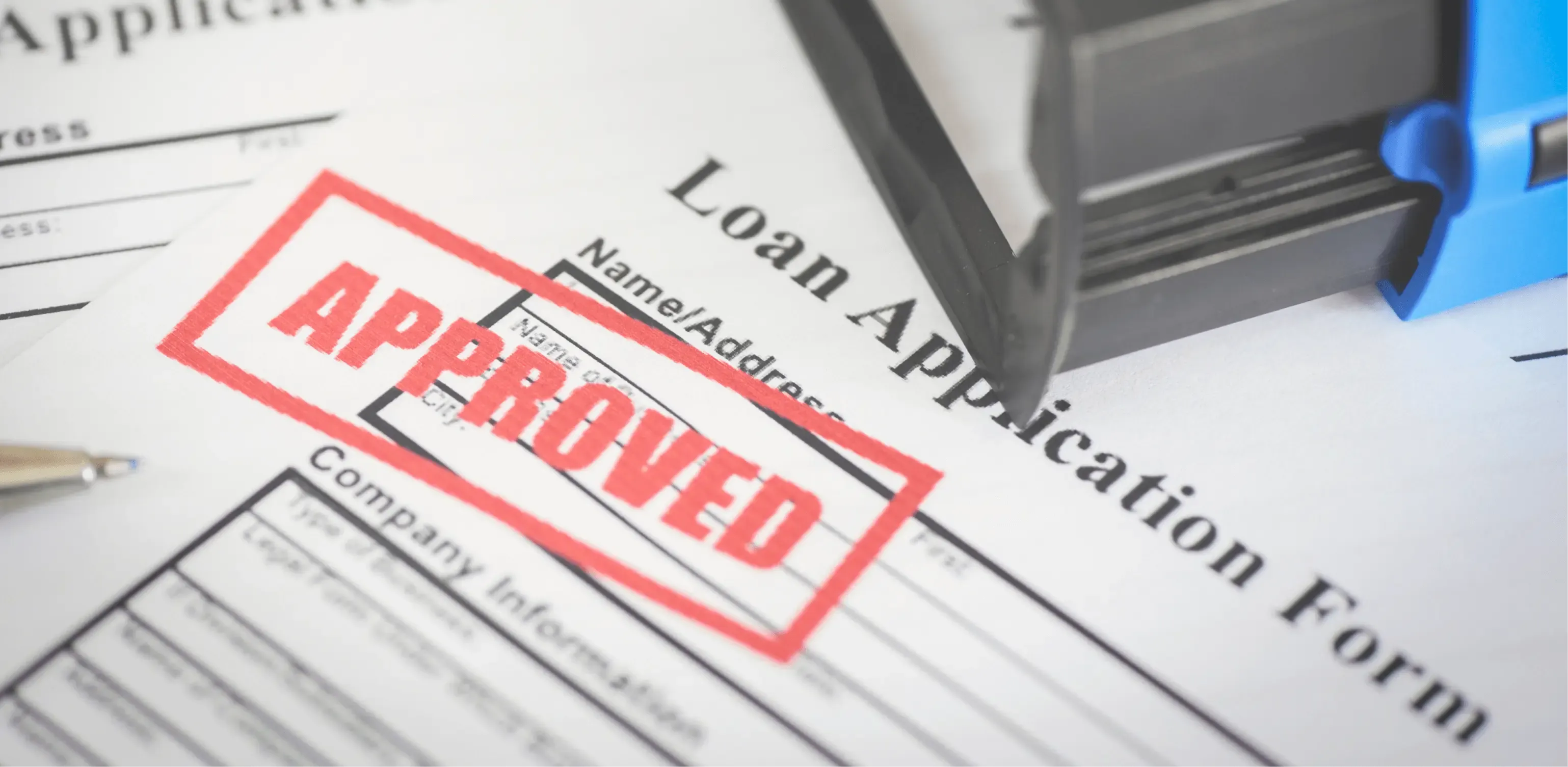 A loan application that has been approved