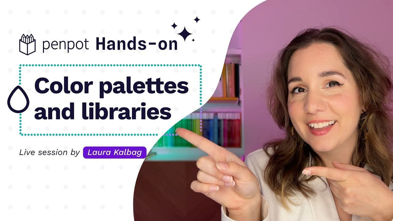 Penpot Hands-on color palettes and libraries