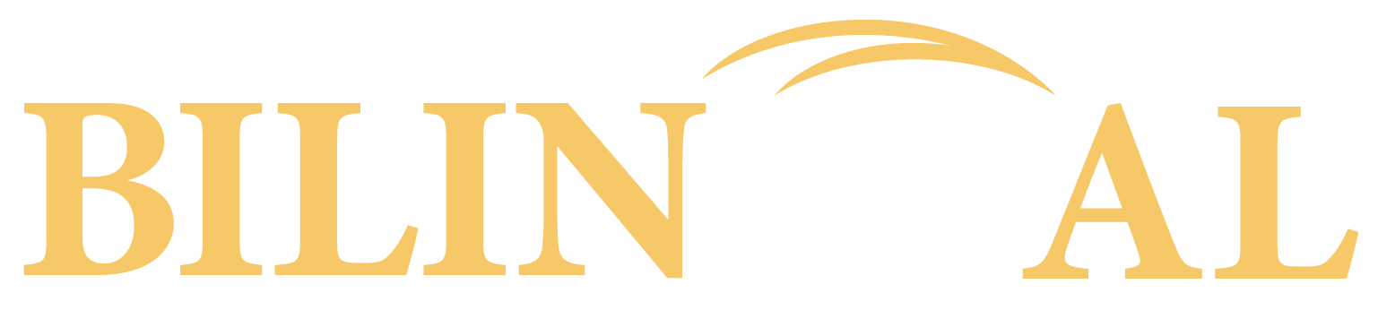 graphic: distinctive logotype reading "BilinGUal"