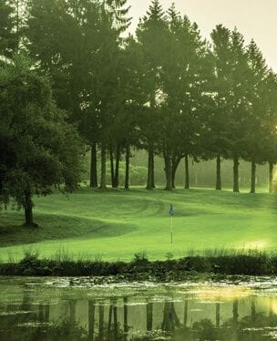 golf course wall mural
