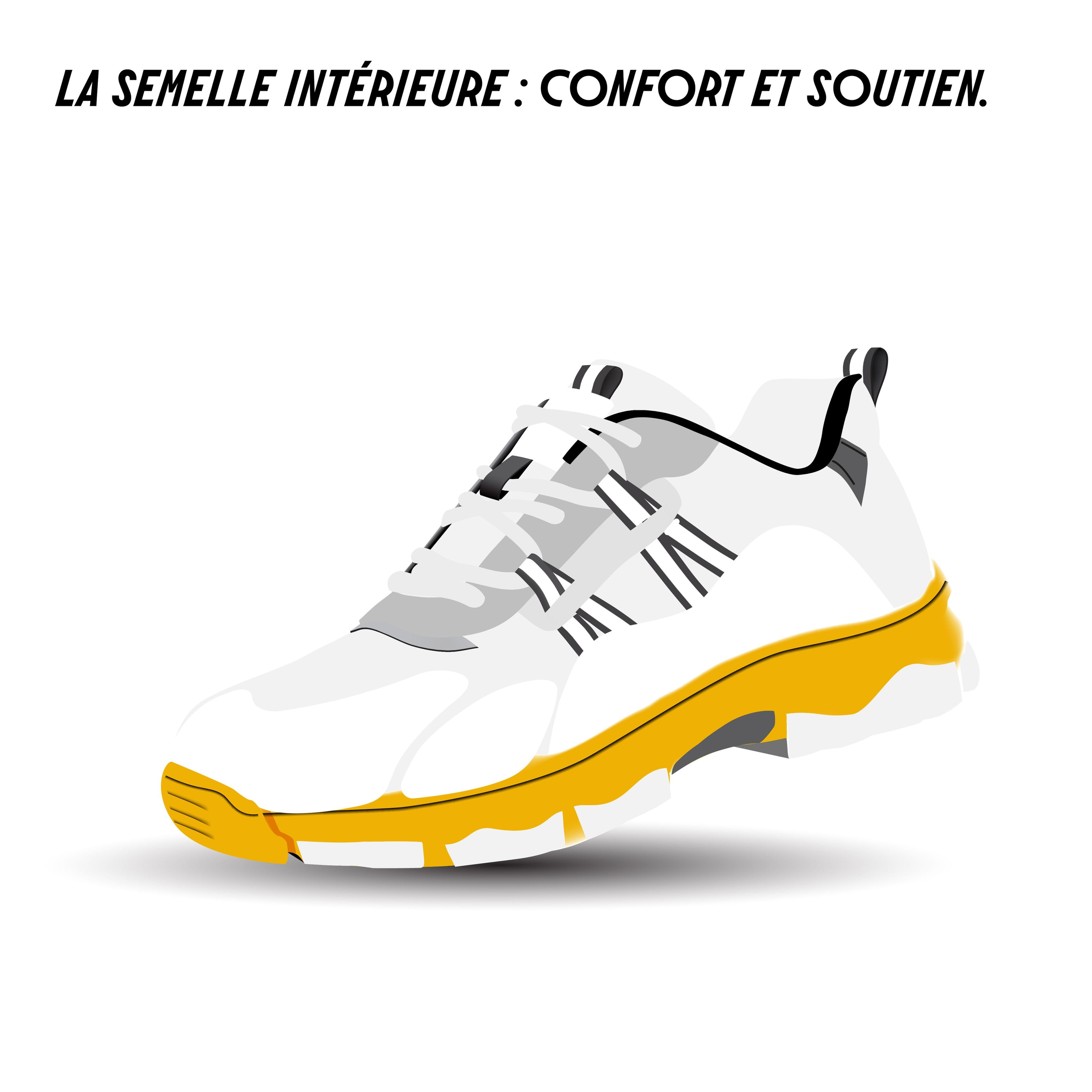 Chaussure de trail semelle intérieure 