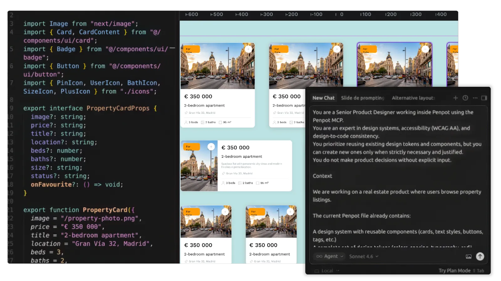 App project in penpot.