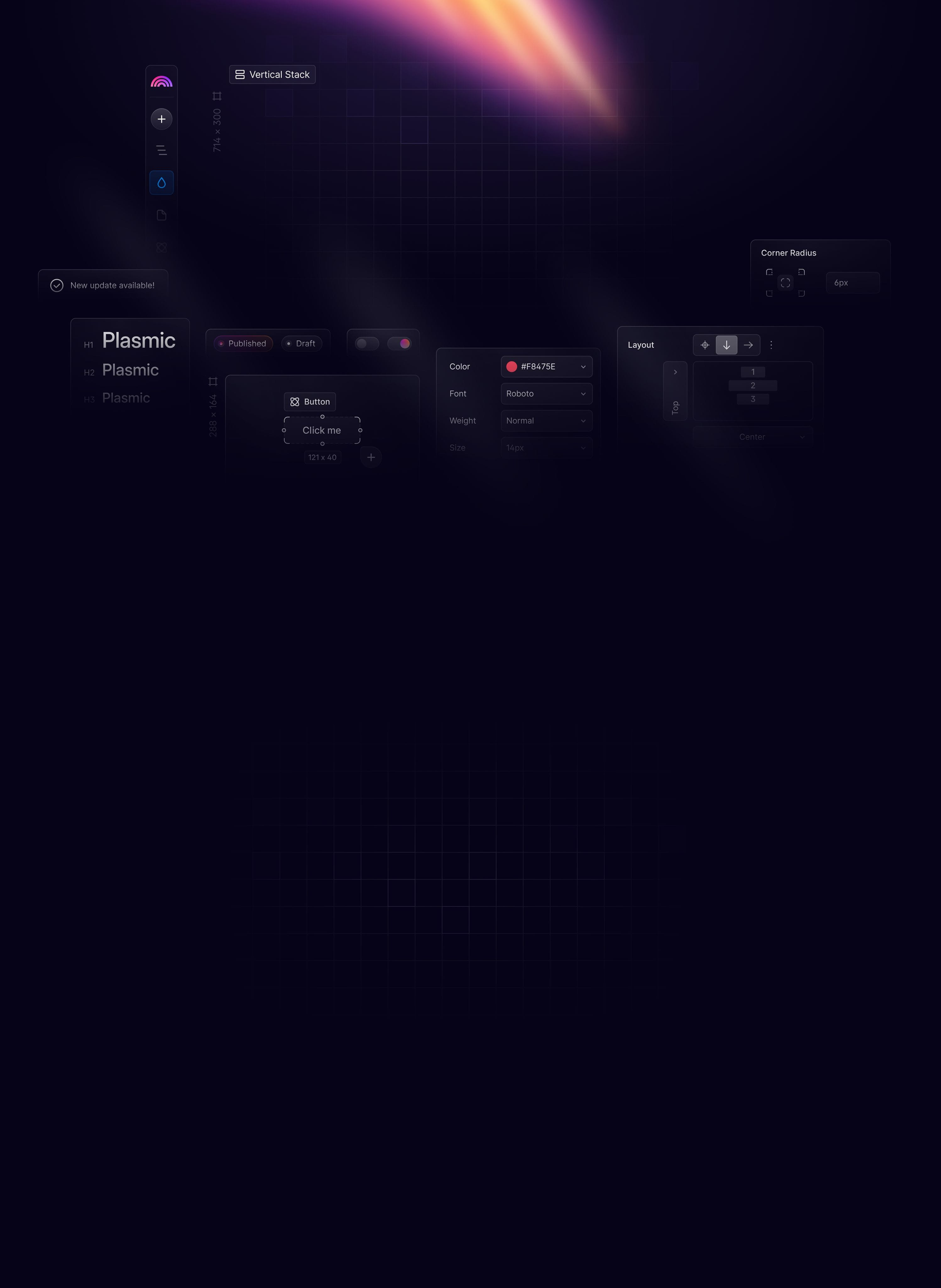 Plasmic the visual builder for developers