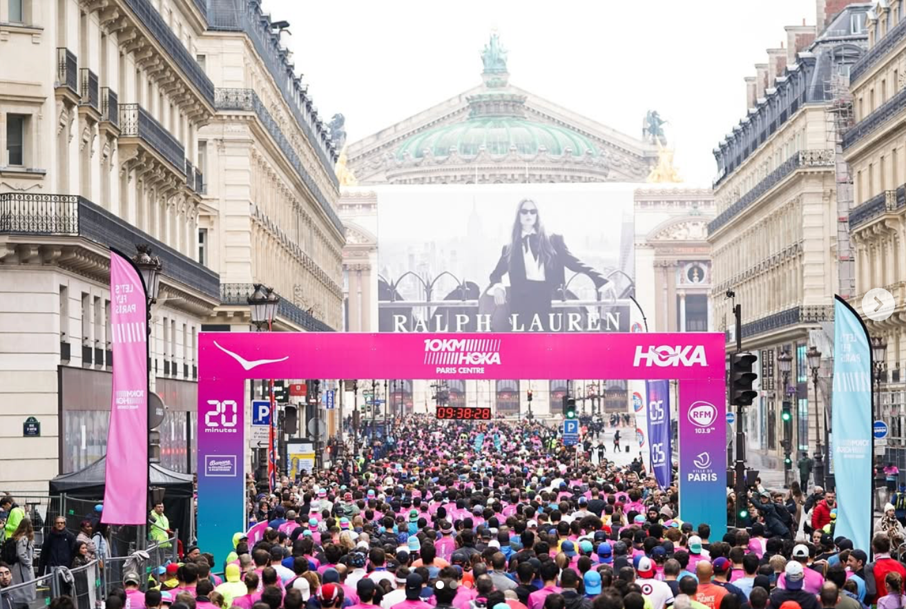 10 km Hoka Paris Centre