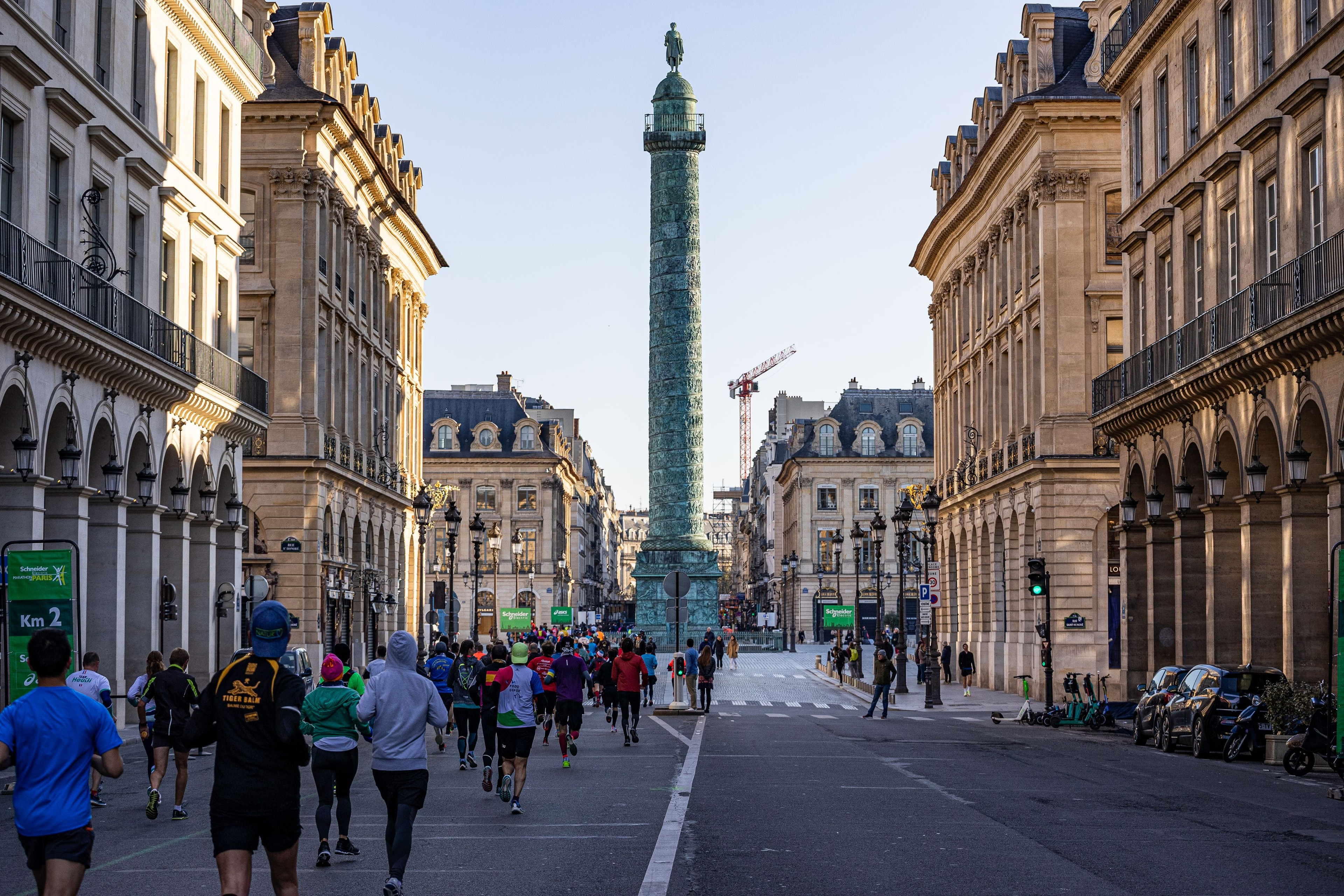 Schneider Electric marathon Paris 2023 coureurs