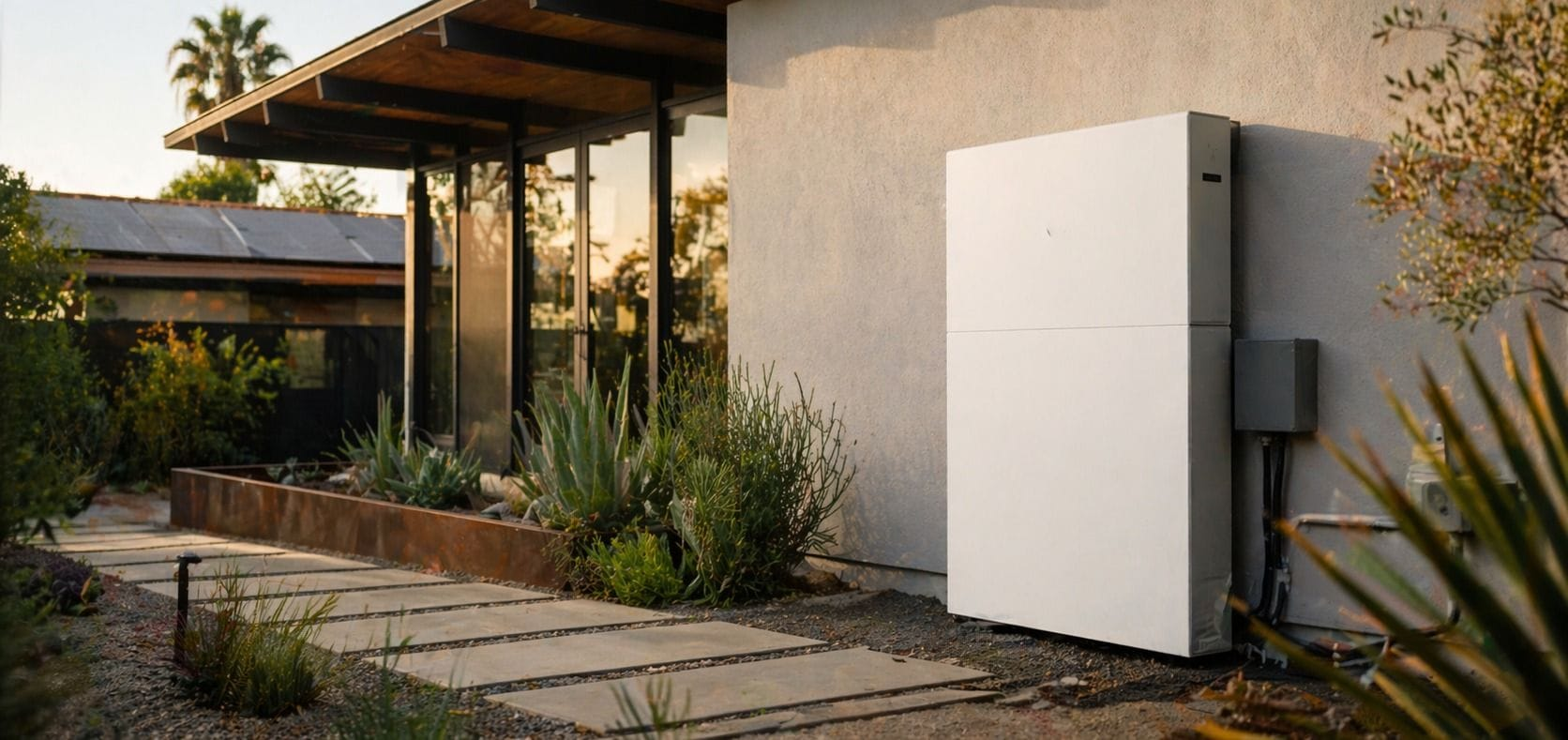 People enjoying energy from their battery storage system