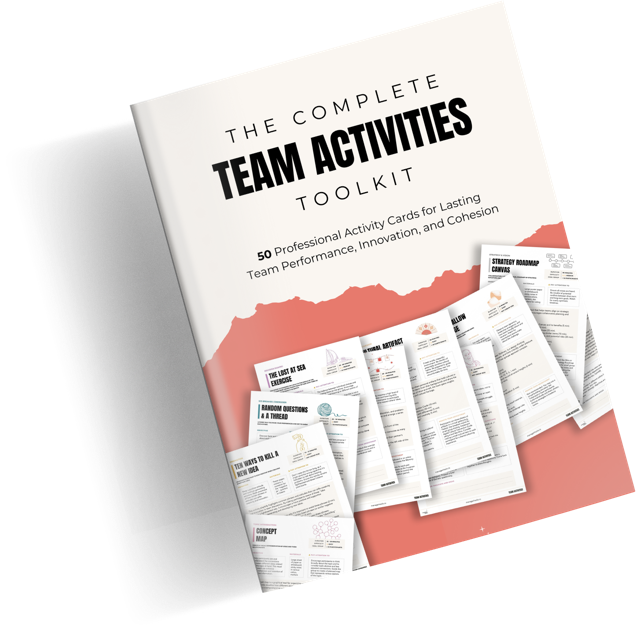 Team Activities Toolkit for Organized Managers by ManagerHacks