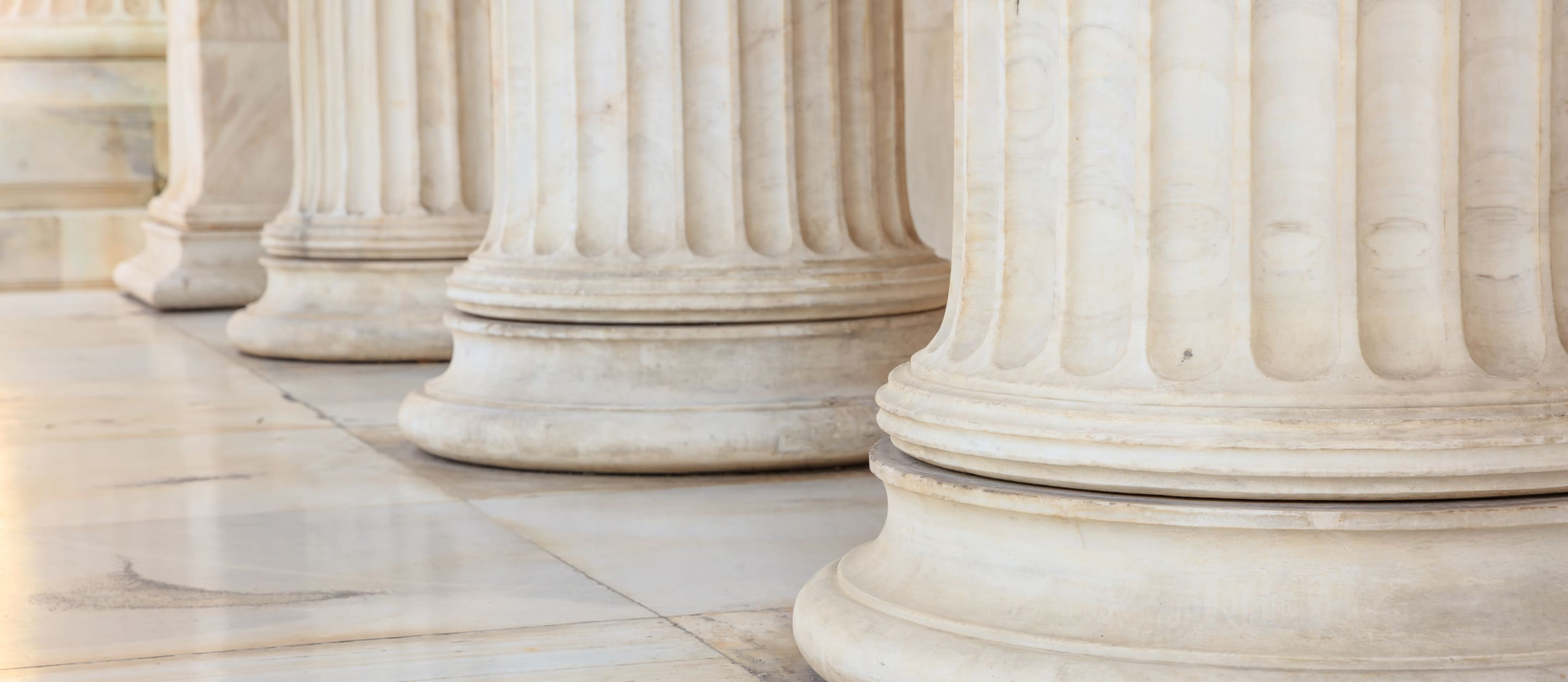 marble columns