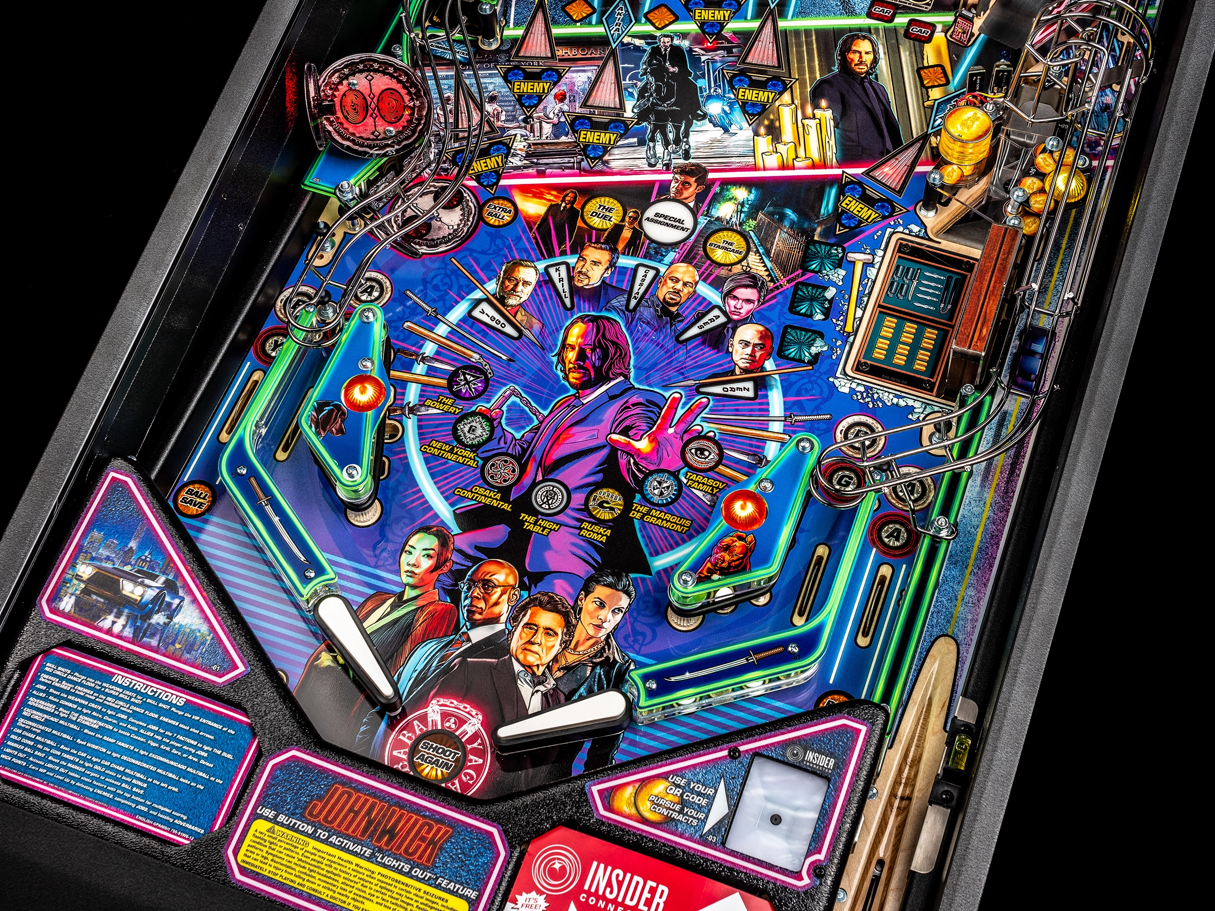Insider Connected scanner and more on John Wick Pro pinball.