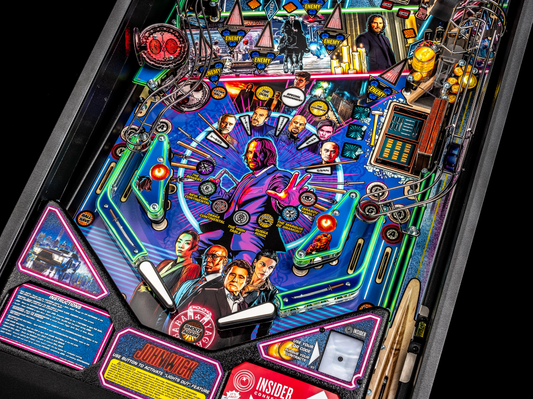Insider Connected scanner and more on John Wick Pro pinball.