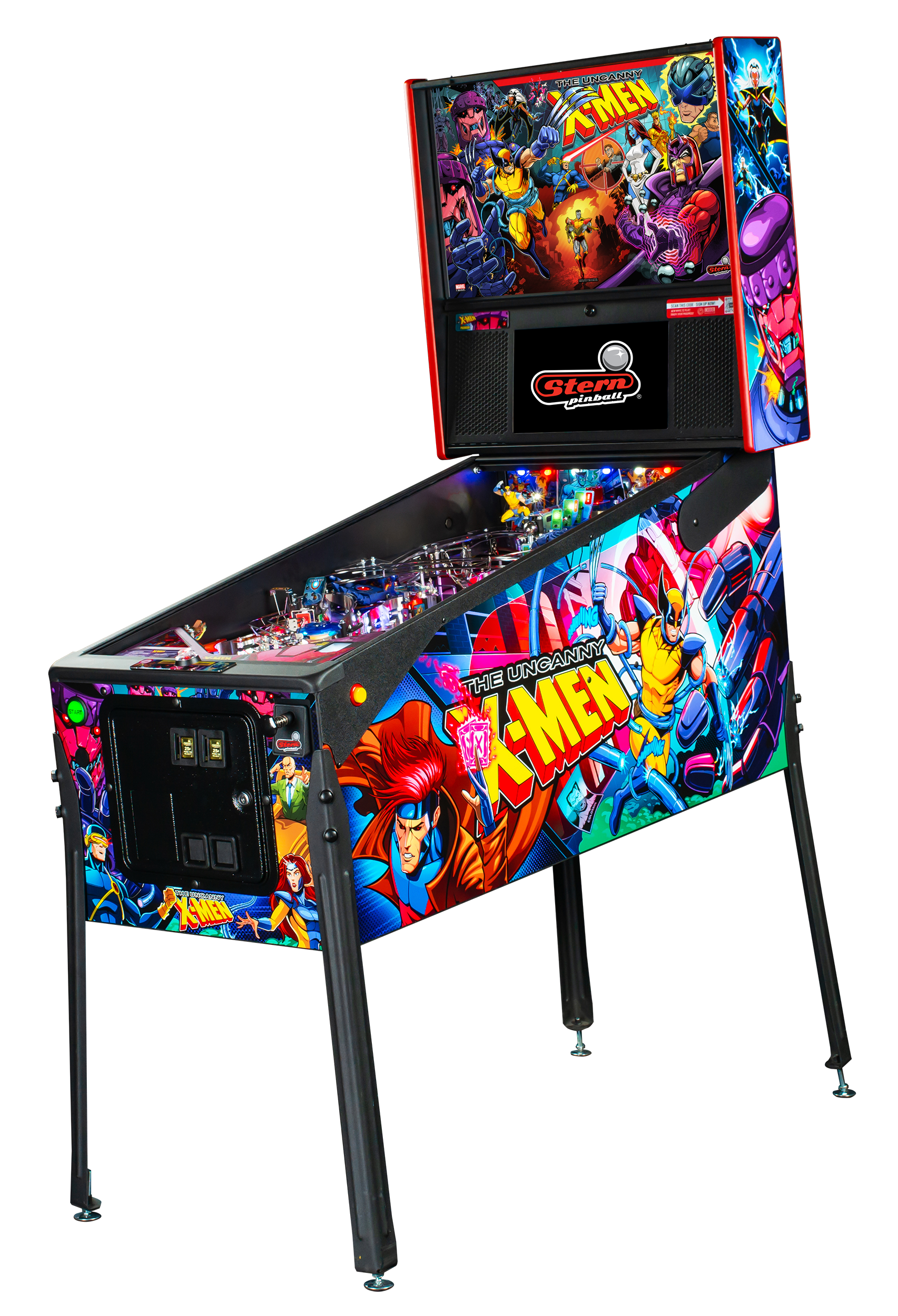 Left Facing The Uncanny X-Men Premium pinball.