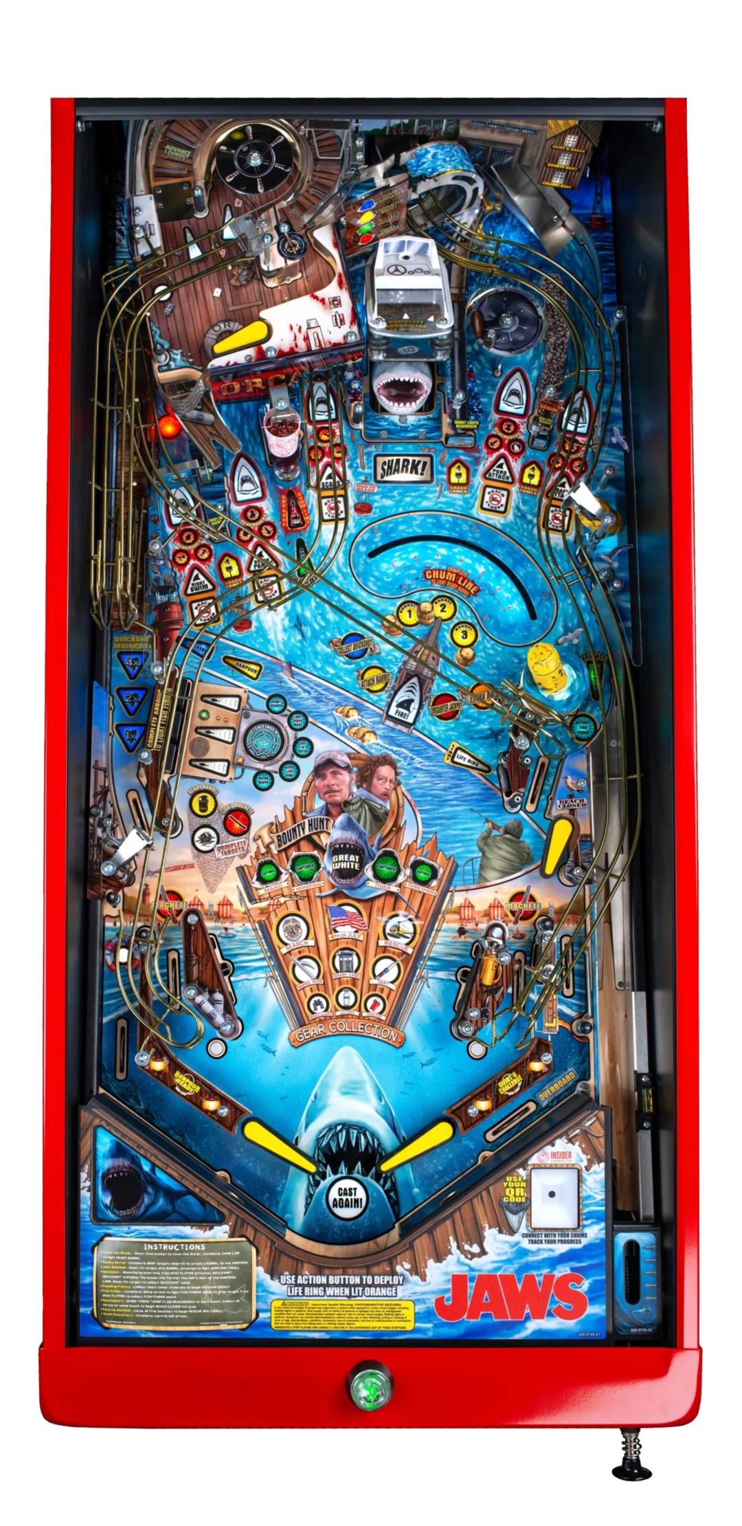 Jaws Anniversary Edition Playfield