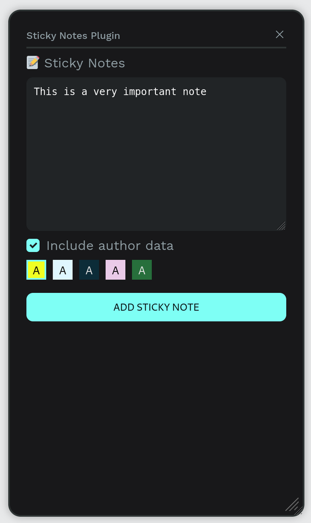 Penpot Plugin | Sticky Notes
