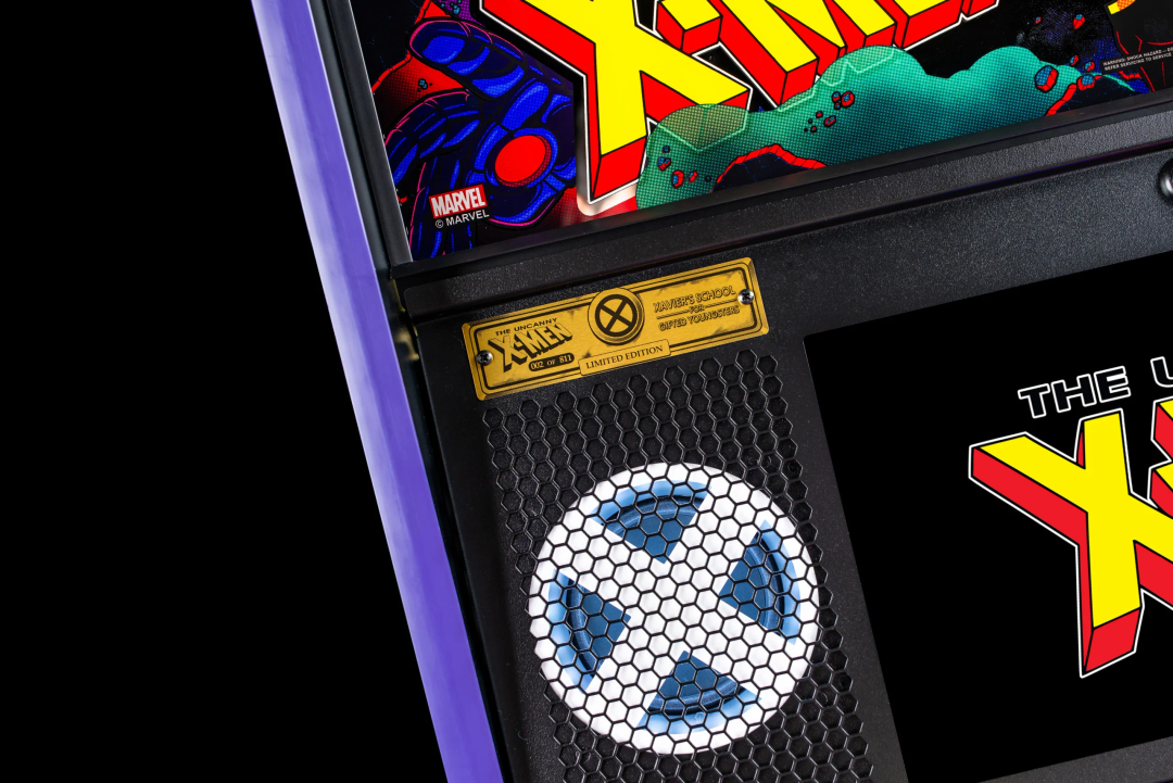 Interactive Speaker Expression Lighting on Limited Edition The Uncanny X-Men pinball.