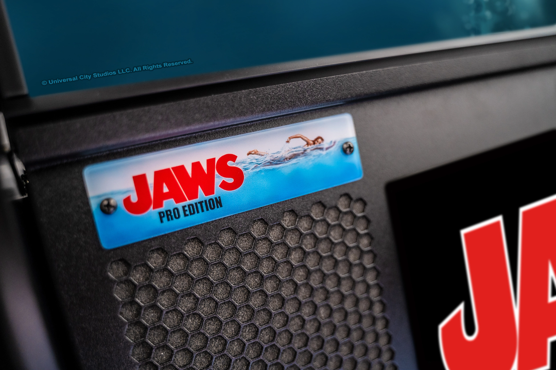 Speaker on Jaws Pro pinball.