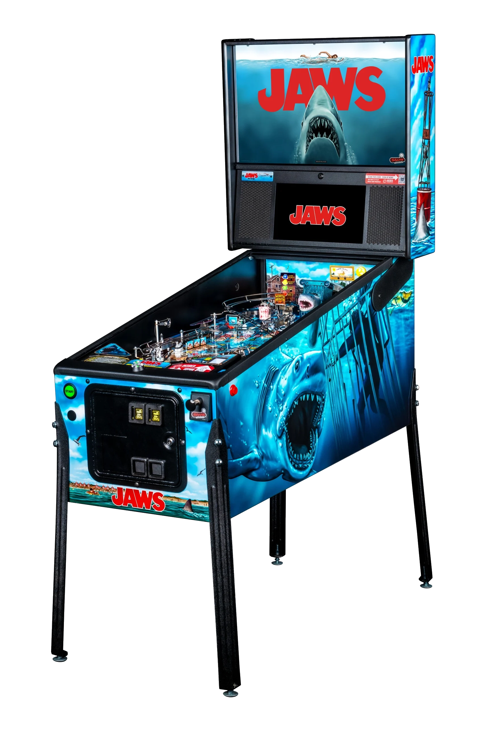 Left Facing Jaws Pro pinball