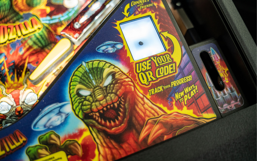Insider Connected scanner on Godzilla Premium Pinball Machine