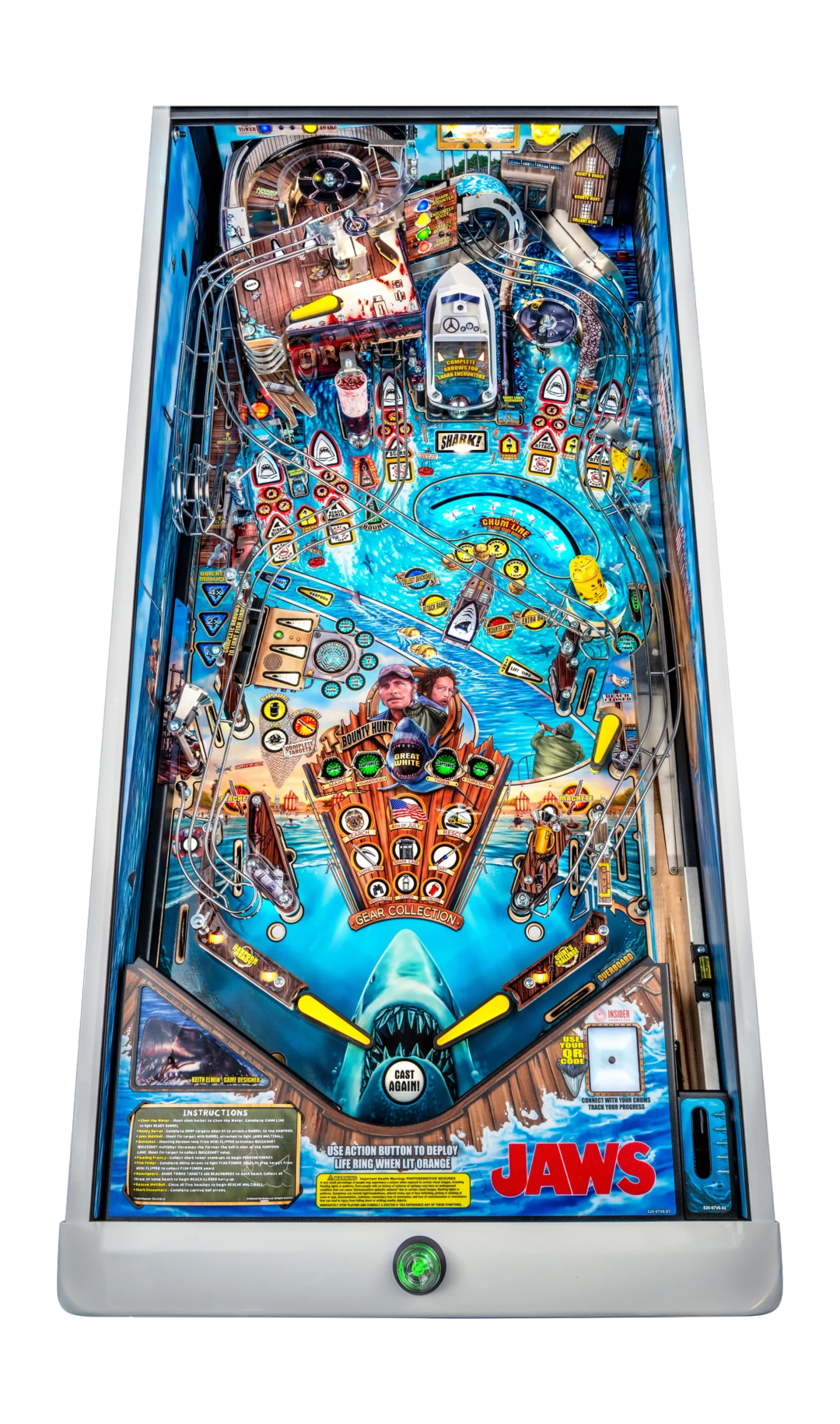 Jaws Limited Edition playfield.
