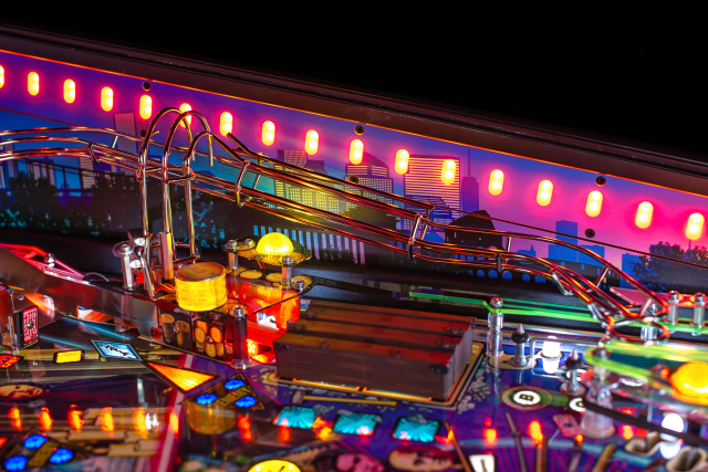 Weapons vault on John Wick pinball.