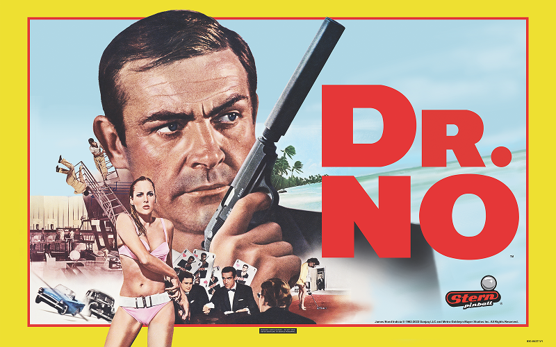 James Bond 007 Pro backglass