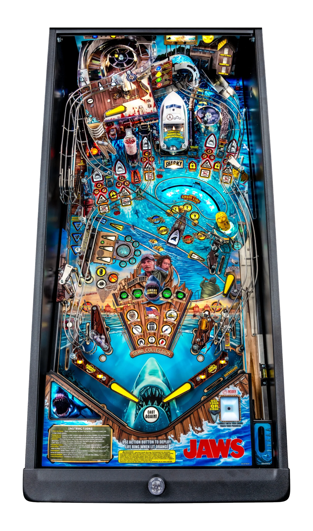 Jaws Premium playfield.